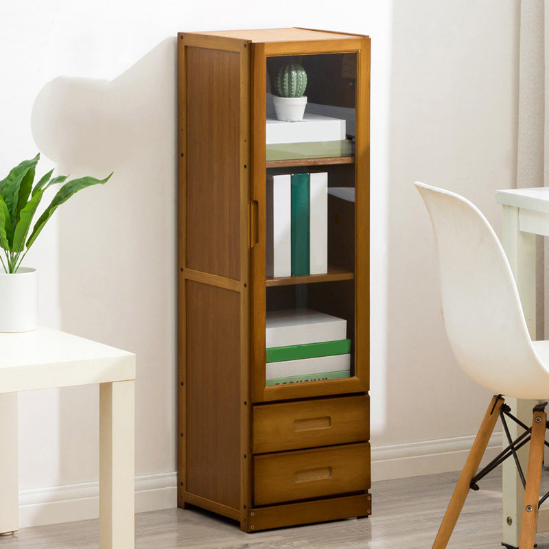 Closed Back Bookshelf Door Standard Bookcase for Home Office